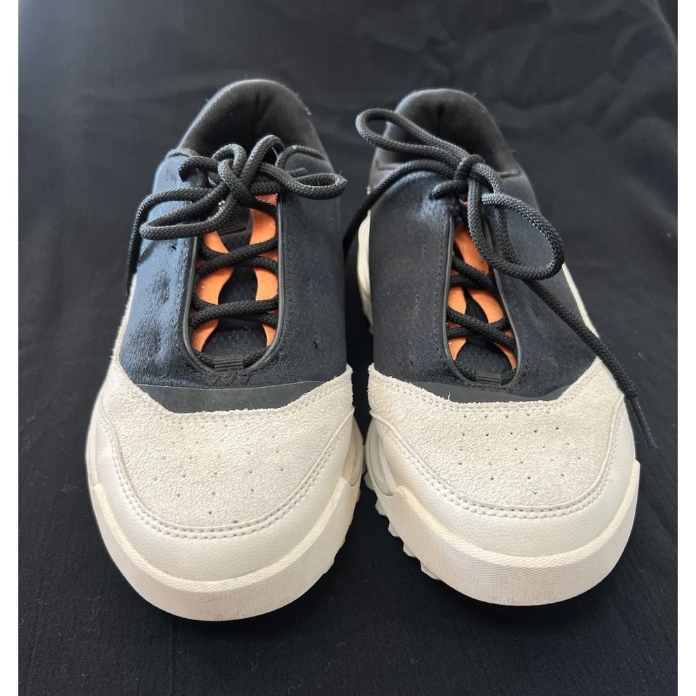 Sorel NL4858-010 Low Top Sneakers Womens 8.5 Black Tan Sporty Outdoor Leather